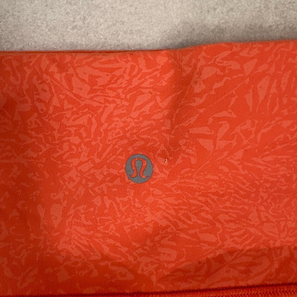 Lululemon Wunder Train High-Rise Crop 23"
Crunch Warm Coral Size 18 - Picture 7 of 12